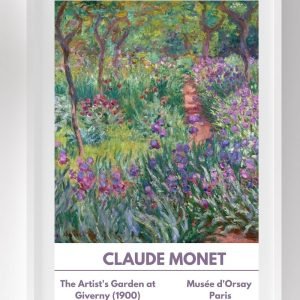 Monet The Artist's Garden at Giverny Print