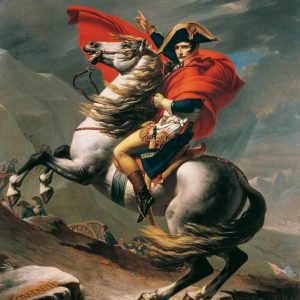 Napoleon Crossing the Alps Jacques-Louis David