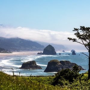 Northern Oregon Coast Cannon Beach Poster Print