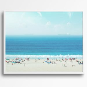 Sand Beach Copacabana Poster