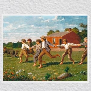 Snap the Whip Art Print Winslow Homer