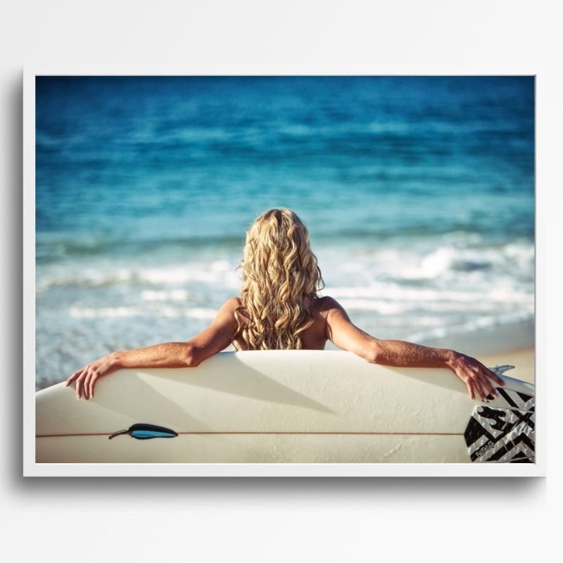Surf Girl Poster