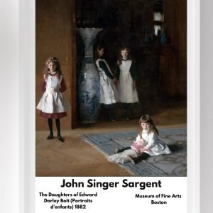 The Daughters of Edward Darley Boit Print John Singer Sargent