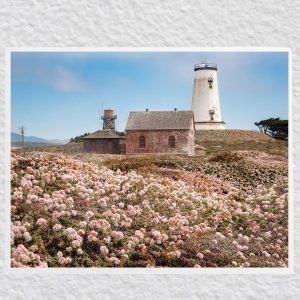 The Piedras Blancas Light Station California Central Coast Poster