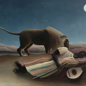 The Sleeping Gypsy Henri Rousseau Art Print