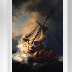The Storm on the Sea of Galilee PRint Rembrandt Van Rijn poster