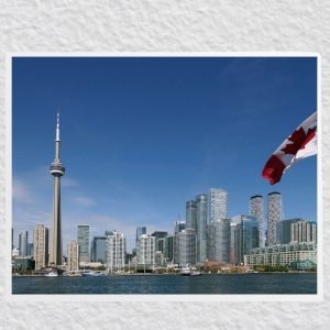 Toronto Skyline Poster