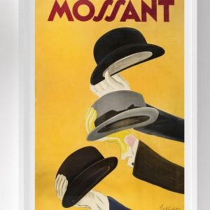 Vintage Mossant Hat Poster Leonetto Cappiello