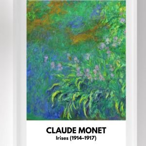claude monet irises print