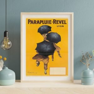 framed Parapluie Revel Poster Leonetto Cappiello wall art