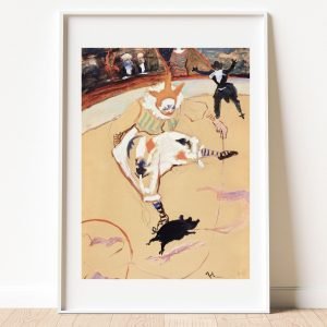 At the Circus Toulouse Lautrec Art Nouveau Poster