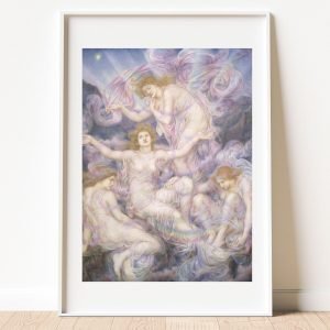 Daughters of the Mist Art Print Evelyn De Morgan