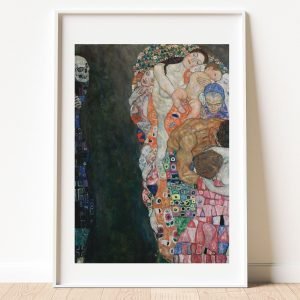 Death and Life Print Gustav Klimt