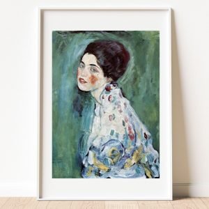 Einer Dame Portrait Art Print Gustav Klimt