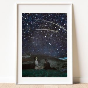 Falling Stars Franz Von Stuck Poster