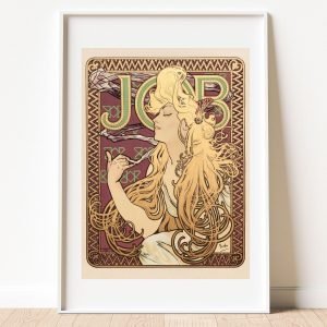 Job Art Print Series Alphonse Mucha