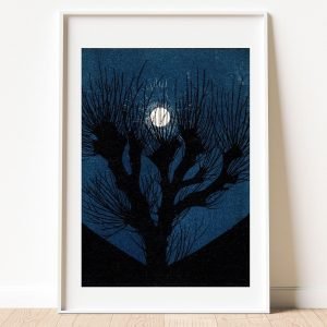 Moon Light Print by Julie de Graag