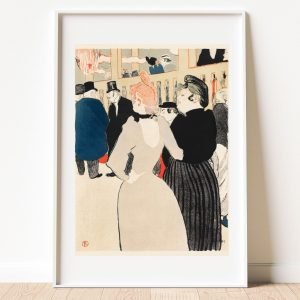 Moulin Rouge and Her Sister Toulouse Lautrec Art Print