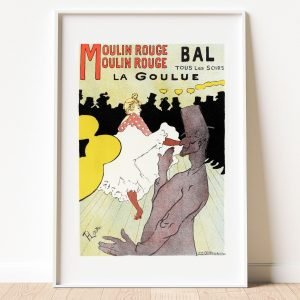 Moulin Rouge la Goulue Toulouse Lautrec Poster