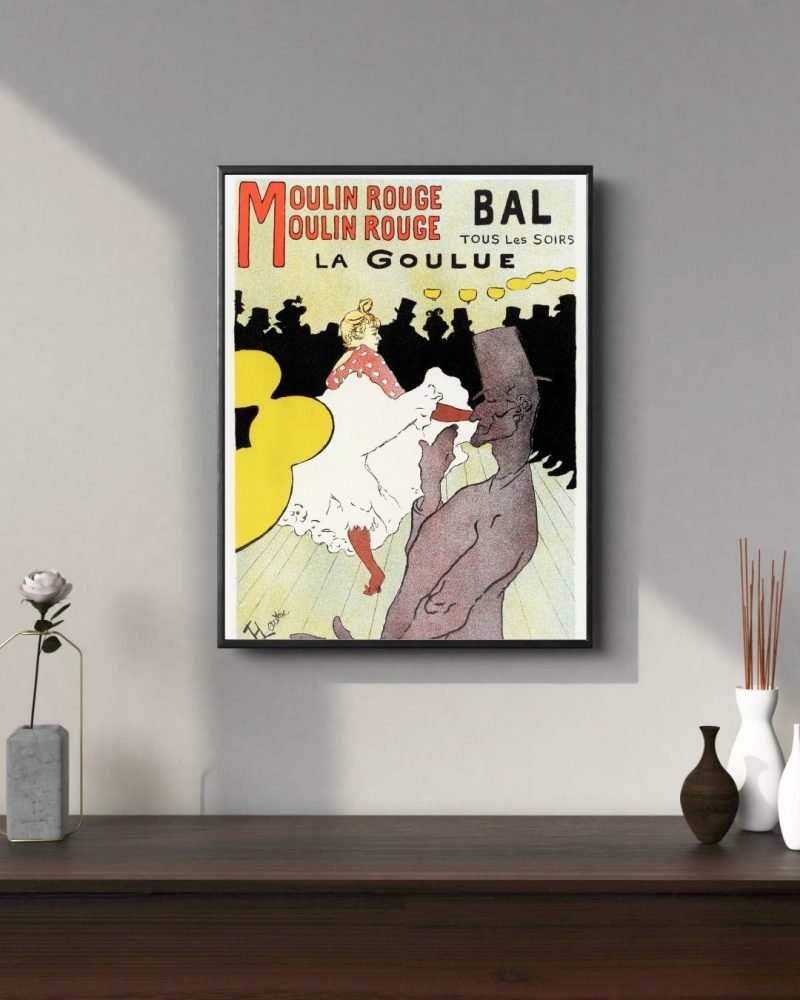 Moulin Rouge la Goulue Toulouse Lautrec Poster print