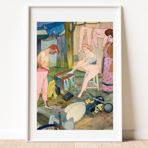 Old The Corvi Circus Poster Georges de Feure