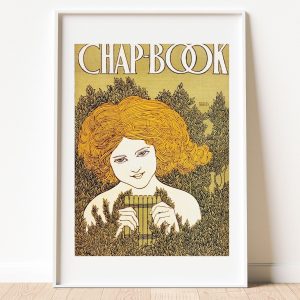 The Chap-Book The Pipes June Poster William H. Bradley