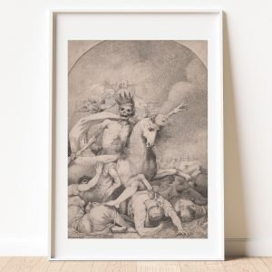 Death on a Pale Horse Print John Hamilton Mortimer