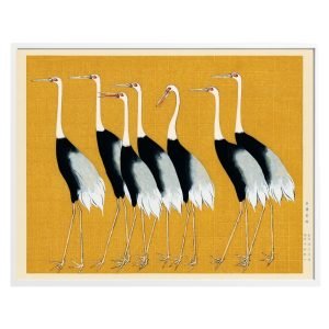 Japanese Crane Art Prints Ogata Korin