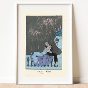 Le Feu (Fire) Print George Barbier
