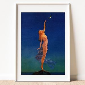 Reaching for the Moon Print Edward Eggleston