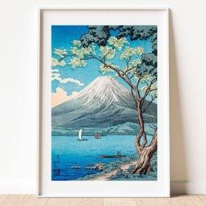 Mount Fuji from Lake Yamanaka by Hiroaki Takahashi print