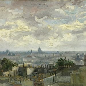 View of Paris Vincent van Gogh