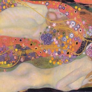 Water Serpents II Gustav Klimt posters and canvas print