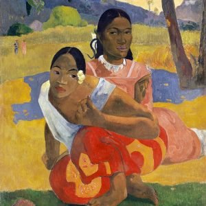 When Will You Marry Paul Gauguin poster and canvas print