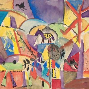 Composition with Horses Paul Gaulois