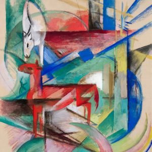 Landscape with Animals Franz Marc