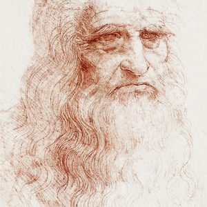 Leonardo da Vinci Self-portrait Print