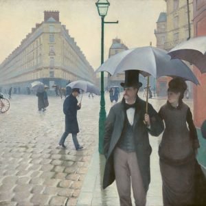 Paris Street Rainy Day Gustave Caillebotte