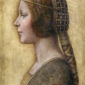Profile of a Young Fiancée Leonardo da Vinci